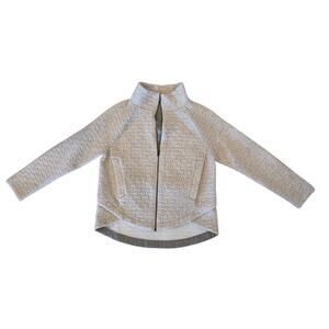 Nic & Zoe Activewear Women's Beige Jacket - Size Large